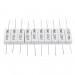 100pcs 0.22 ohm 5w ceramic resistors